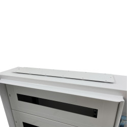 65SUP4872PO IDE - Armoire électrique industrielle étanche IP65 - 72 modules - Porte pleine - Atlantic IDE