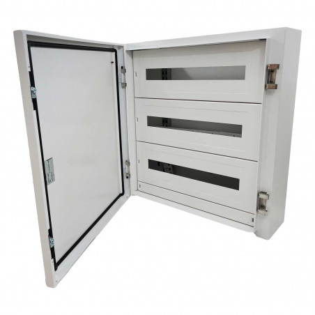 65SUP7296PO IDE - Armoire électrique industrielle étanche IP65 - 96 modules - Porte pleine - Atlantic IDE