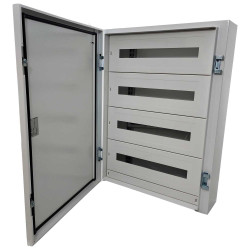 65SUP96120PO IDE - Armoire électrique industrielle étanche IP65 - 120 modules - Porte pleine - Atlantic IDE