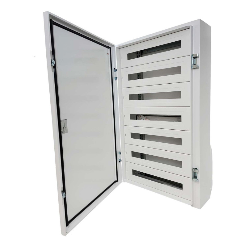65SUP120168PO IDE - Armoire électrique industrielle étanche IP65 - 168 modules - Porte pleine - Atlantic IDE