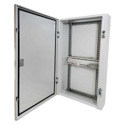 65SUP120168PO IDE - Armoire électrique industrielle étanche IP65 - 168 modules - Porte pleine - Atlantic IDE