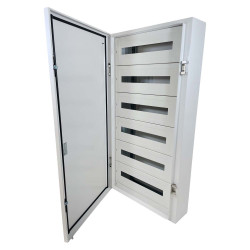 65SUP144192PO IDE - Armoire électrique industrielle étanche IP65 - 192 modules - Porte pleine - Atlantic IDE