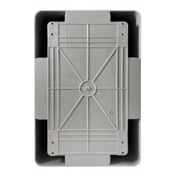 ABS302013 IDE Coffret ABS étanche IP65 300X200X130 Porte opaque - avec plaque de montage