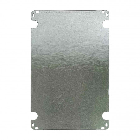ABS352515 IDE Coffret ABS étanche IP65 350X250X150 Porte opaque - avec plaque de montage