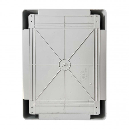 ABS403017 IDE Coffret ABS étanche IP54 400X300X170 Porte opaque - avec plaque de montage
