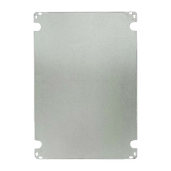 ABS403017 IDE Coffret ABS étanche IP54 400X300X170 Porte opaque - avec plaque de montage