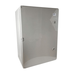 ABS503519 IDE Coffret ABS étanche IP54 500X350X190 Porte opaque - avec plaque de montage