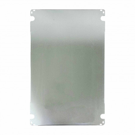ABS503519 IDE Coffret ABS étanche IP54 500X350X190 Porte opaque - avec plaque de montage