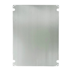 ABS504024 IDE Coffret ABS étanche IP54 500X400X240 Porte opaque - avec plaque de montage