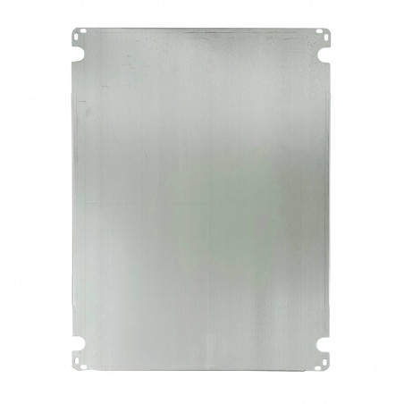 ABS504024 IDE Coffret ABS étanche IP54 500X400X240 Porte opaque - avec plaque de montage