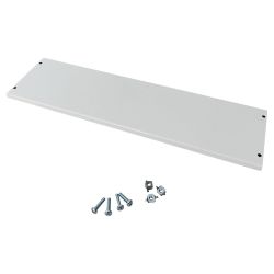 TCM150F IDE Plastron plein fixe métal 150mm - compatible coffret Atlantic IDE et Atlantic Plus