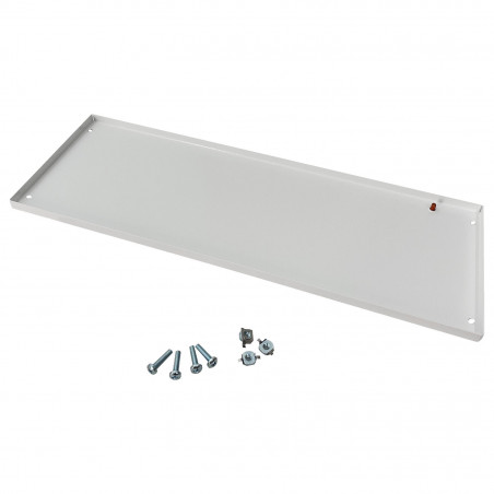 TCM200F IDE Plastron plein fixe métal 200mm - compatible coffret Atlantic IDE et Atlantic Plus