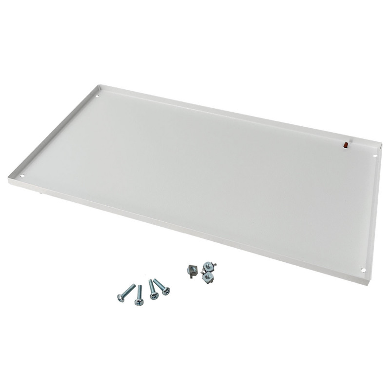 TCM300F IDE Plastron plein fixe métal 300mm - compatible coffret Atlantic IDE et Atlantic Plus