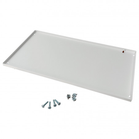 TCM300F IDE Plastron plein fixe métal 300mm - compatible coffret Atlantic IDE et Atlantic Plus