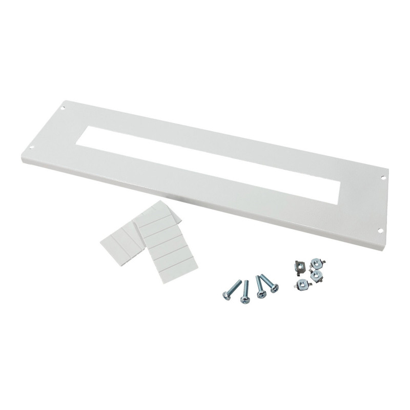 Plastron modulaire en métal 24 modules - 150mm - pour coffret Altlantic IDE et Atlantic PLUS