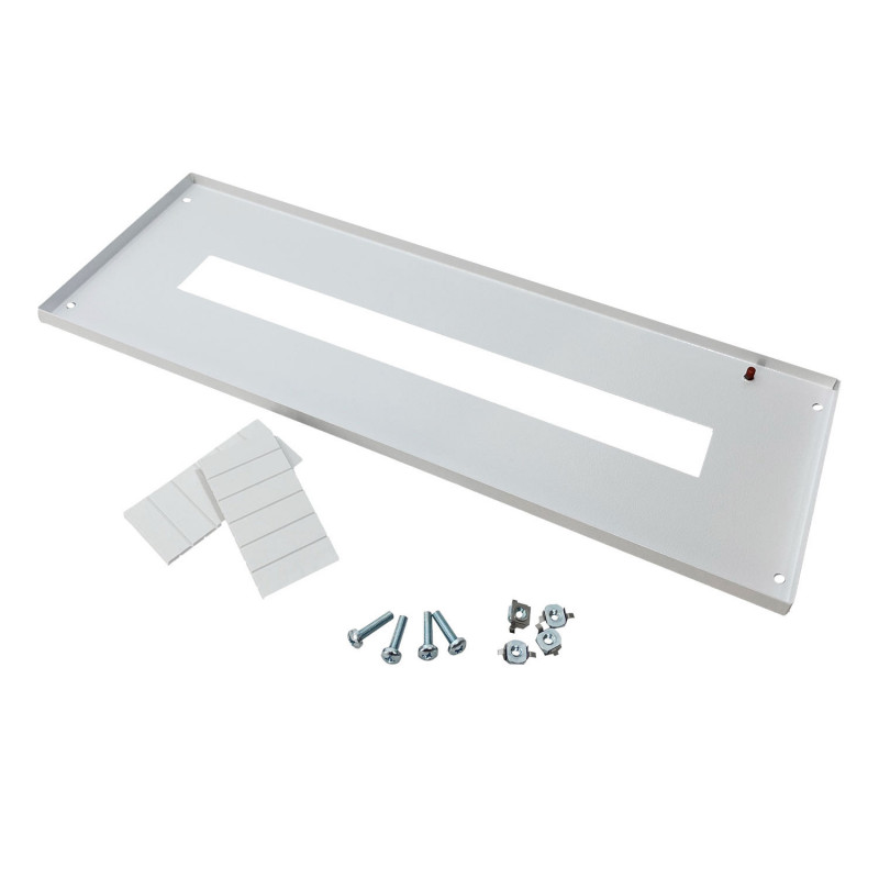 Plastron modulaire en métal 24 modules - 200mm - pour coffret Altlantic IDE et Atlantic PLUS