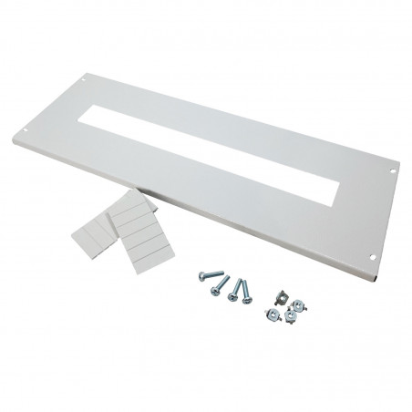 Plastron modulaire en métal 24 modules - 200mm - pour coffret Altlantic IDE et Atlantic PLUS