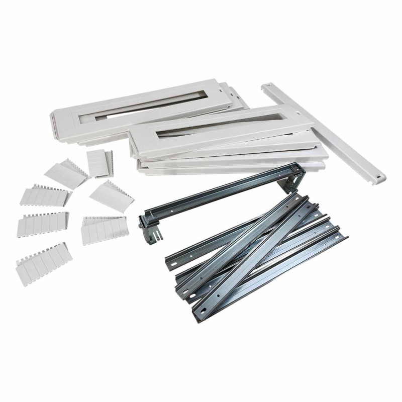 S168P150 IDE Kit plastron 7 rangées en plastique pour coffret IDE Atlantic 65SUP120168 ou 40ENL120168