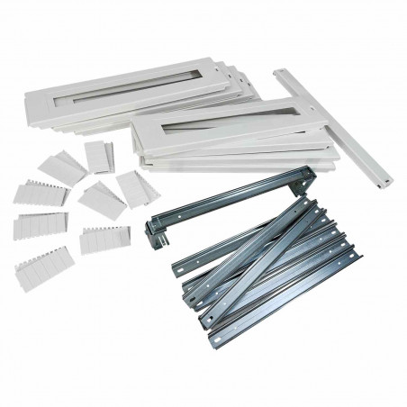S192P150 IDE Kit plastron 8 rangées en plastique pour coffret IDE Atlantic 65SUP144192 ou 40ENL144192