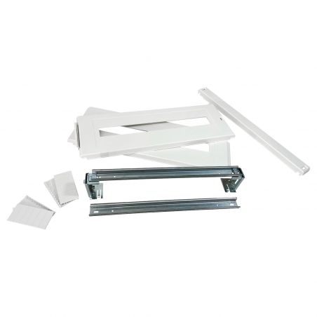 S48P200 IDE Kit plastron 2 rangées en plastique pour coffret IDE Atlantic 65SUP4872 ou 40ENL4872