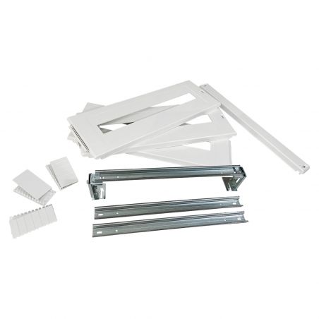 S72P200 IDE Kit plastron 3 rangées en plastique pour coffret IDE Atlantic 65SUP7296 ou 40ENL7296