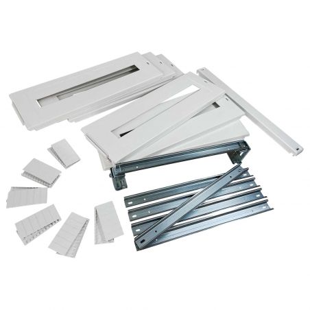 S144P200 IDE Kit plastron 6 rangées en plastique pour coffret IDE Atlantic 65SUP144192 ou 40ENL144192