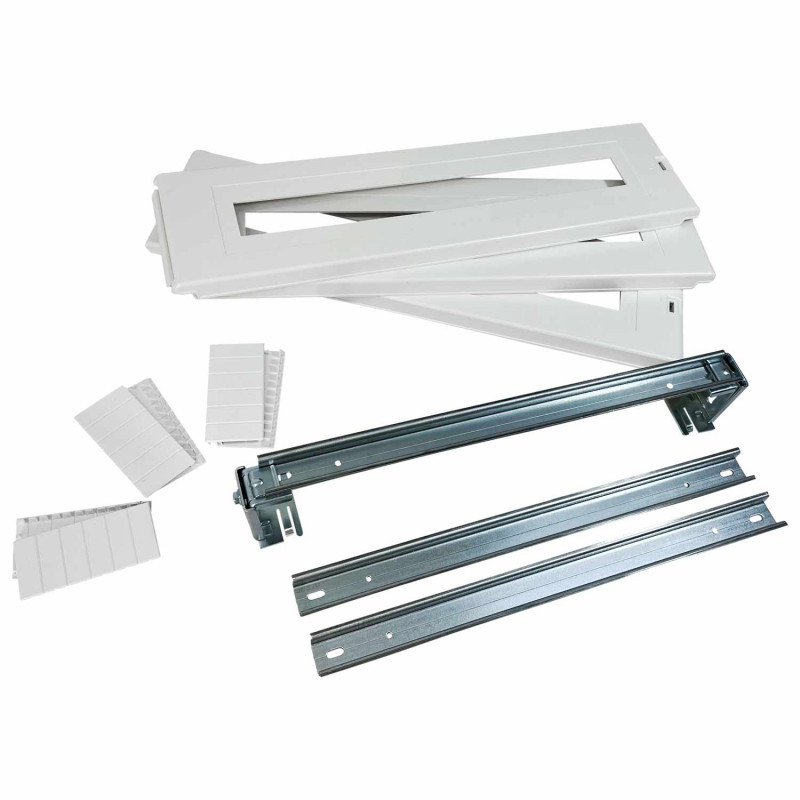 S72P150 IDE Kit plastron 3 rangées en plastique pour coffret IDE Atlantic 65SUP4872 ou 40ENL4872