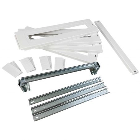 S96P150 IDE Kit plastron 4 rangées en plastique pour coffret IDE Atlantic 65SUP7296 ou 40ENL7296
