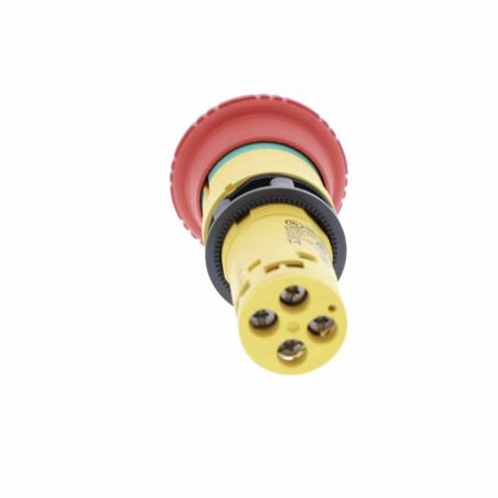 XB7NS8445 Schneider - arrêt d'urgence complet Ø22 - tourner pour déverouiller - 1NO+1NF - Harmony XB7