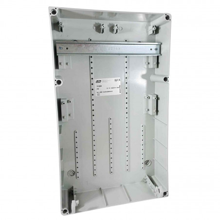 1712GM - Coffret étanche IP67 pour prise - 1 rangée de 13 modules - IDE PRYMA