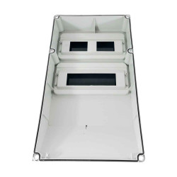 1724GM - Coffret étanche IP67 pour prise - 2 rangées de 13 modules - IDE PRYMA
