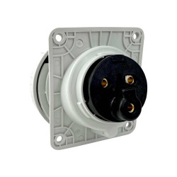 Prise monophasé 32A 2P+T - Encastrable sur coffret - Étanche IP67 - IDE