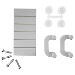 PCSN12PT - Coffret pour prise étanche IP65 - prédécoupage 6 prises - 1 rangée de 12 modules - IDE STAR