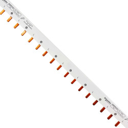 A9XPH257 Schneider - Peigne pour disjoncteurs bipolaires 2P - 57 modules - Pas 18mm - Acti 9 iC60