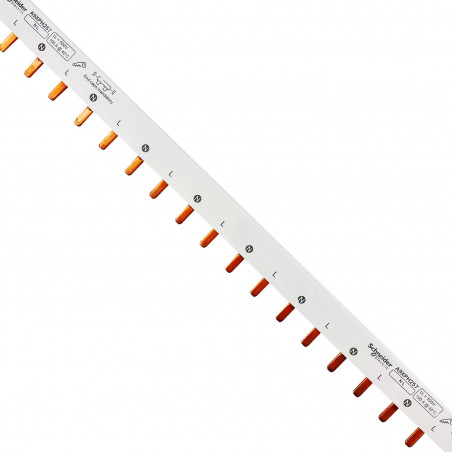 A9XPH257 Schneider - Peigne pour disjoncteurs bipolaires 2P - 57 modules - Pas 18mm - Acti 9 iC60