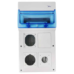 1311PV4 Coffret étanche IP65 pour 4 prises électriques à composer - 11 modules - Solera Indubox