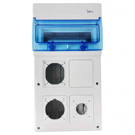 1311PV4 Coffret étanche IP65 pour 4 prises électriques à composer - 11 modules - Solera Indubox