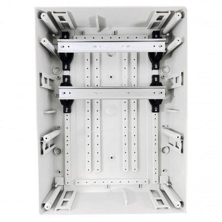 1332PV6 Coffret étanche IP65 pour 6 prises industrielles à composer - 2 rangées de 16 modules - Solera Indubox