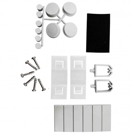 1332PV6 Coffret étanche IP65 pour 6 prises industrielles à composer - 2 rangées de 16 modules - Solera Indubox