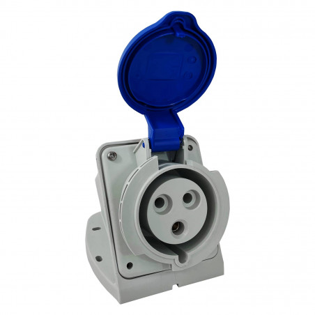 Socle de prise 32A 2P+T en saillie - Étanche IP44 - IDE