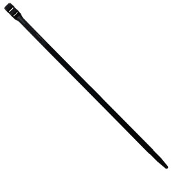 Legrand 031919 -  Collier Colson noir - Largeur 9mm et longueur 357mm - protégé des UV - denture extérieure
