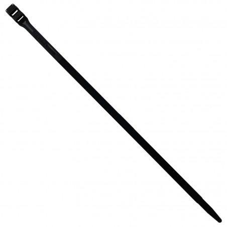 Legrand 031919 -  Collier Colson noir - Largeur 9mm et longueur 357mm - protégé des UV - denture extérieure