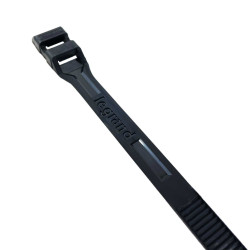 Legrand 031919 -  Collier Colson noir - Largeur 9mm et longueur 357mm - protégé des UV - denture extérieure