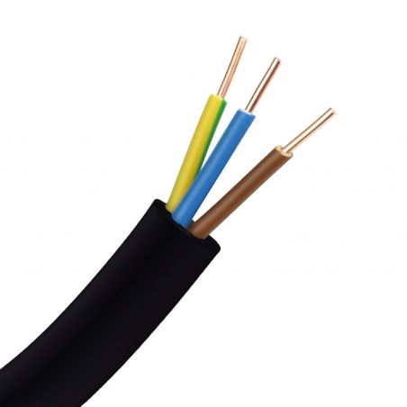 Câble R2V 3G1,5mm² certifié NF - Longueur 50m ou 100m