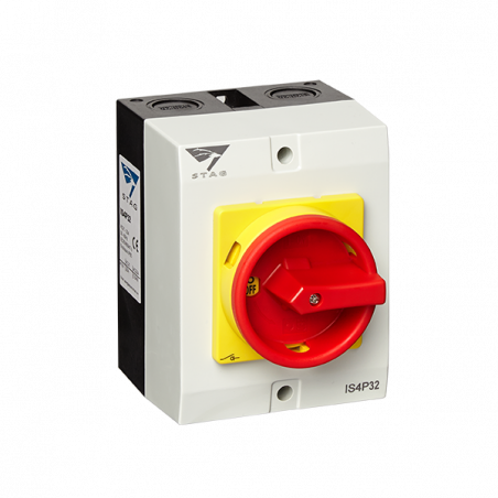 IS4P32 IMO - Coffret de coupure de proximité tétrapolaire 4P  32A - Étanche IP65 - Sectionneur cadenassable