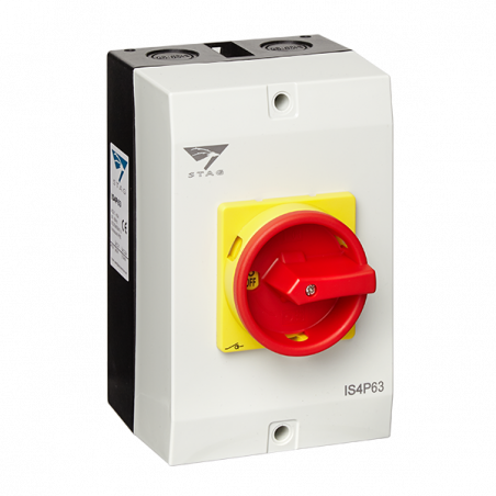 IS4P63 IMO - Coffret de coupure de proximité tétrapolaire 4P  63A - Étanche IP65 - Sectionneur cadenassable