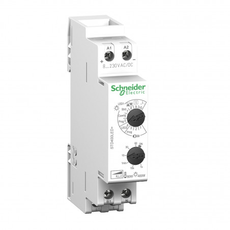 CCTDD20017 - variateur modulaire DIN universel 400W - confort STD400LED+ commande éclairage Schneider Acti9