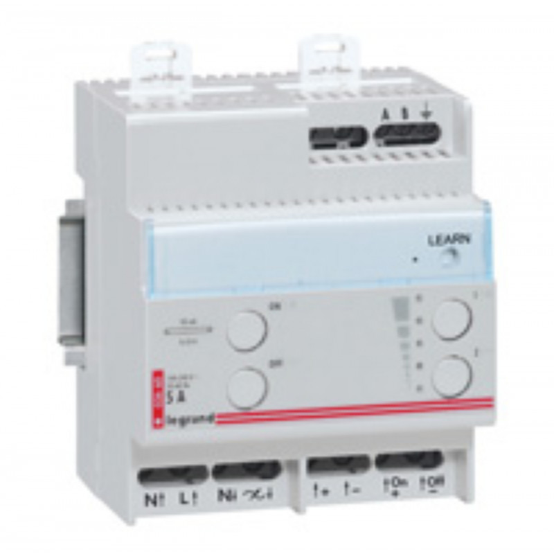 003660 Legrand - Télévariateur modulaire pour sources lumineuse à ballast 1V à 10V - fonctionnement sur BUS
