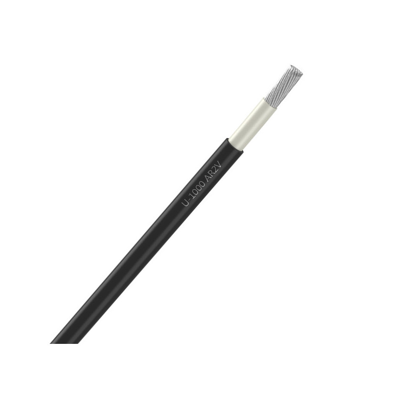 Cable électrique aluminium AR2V 1x630mm² - 1 conducteur alu section 630mm² Gaine PVC - TGL vente au mètre