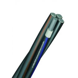 Cable électrique aluminium AR2V torsadé 4x1x120mm² - 4 conducteurs alu section 120mm² - TGL vente au mètre